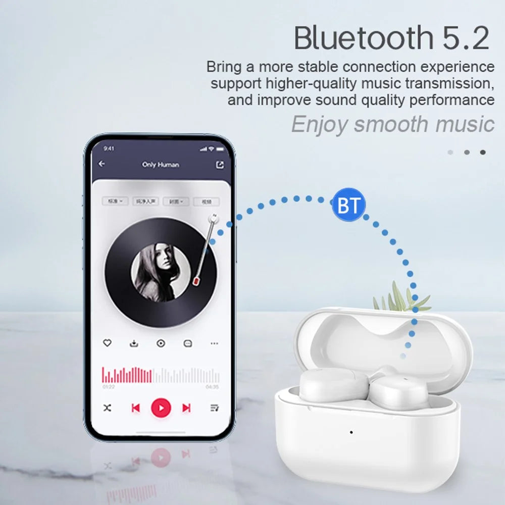 B2 Bluetooth-compatible TWS Headset Low Delay In-ear Headphone Wireless Waterproof Earphone with Charging Case - 6