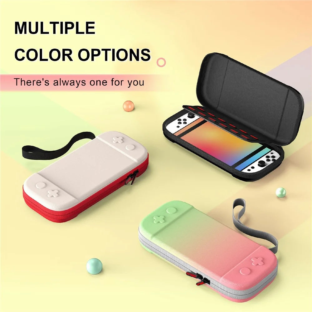 STARTRC GAMES For Nintendo Switch 2 Storage Bag Game Console Nylon Portable Bag Scratch Resistant - Black - 4