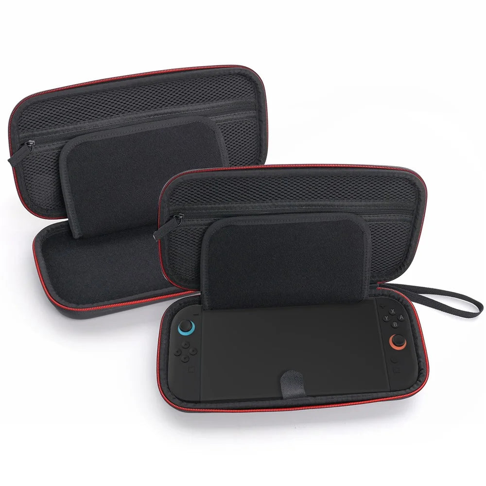 DOBE TNS-3173 For Nintendo Switch 2 Carrying Case EVA Travel Zipper Storage Bag with Card Box - 5