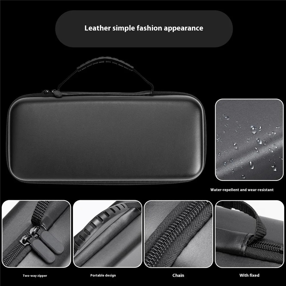 For AYN Odin 2 Portable Storage Bag Game Console Carrying Case EVA Shockproof with Handle Strap / Mesh Pocket - 6