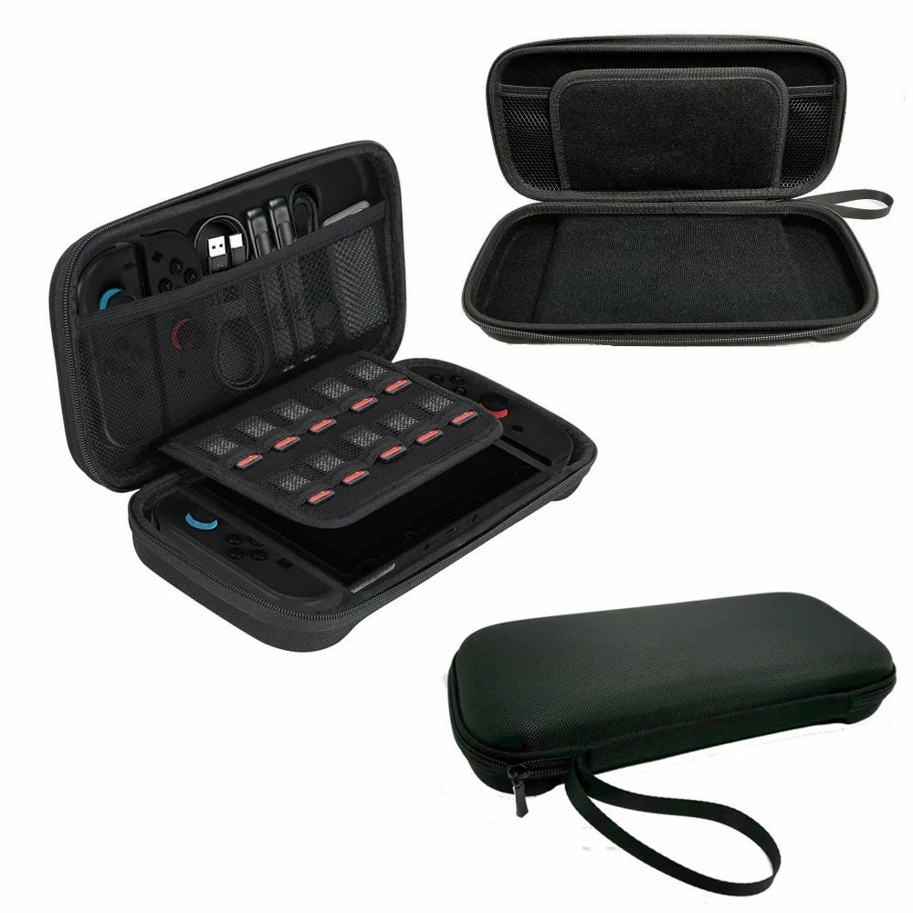 For Nintendo Switch 2 Travel Carrying Case Hard Shell Portable Protective Storage Bag with Hand Strap - 1
