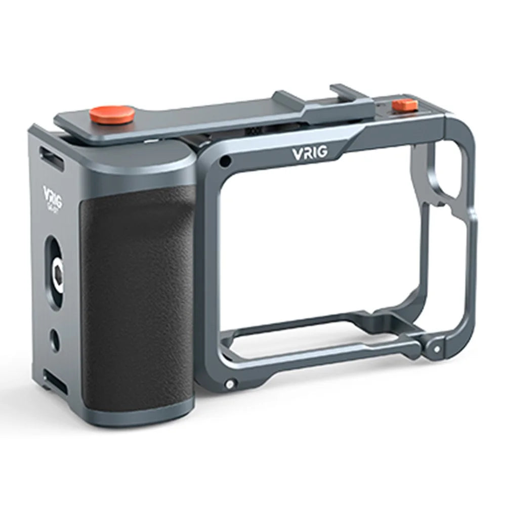 VRIG GA-07 For Insta360 Ace Pro 2 / Ace Pro / Ace Mechanical Button Metal Cage with Handle Street Shooting Kit - 1