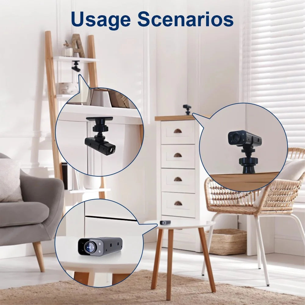 WK13 Night Vision Remote Monitoring Camera HD Lens Home WiFi Security Camera - 4