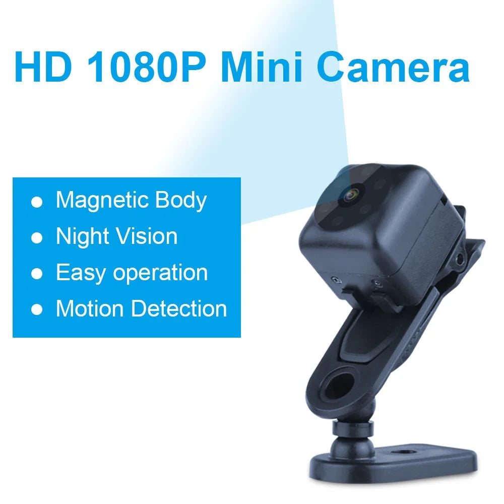 MD26 HD 1080P Mini Camera Motion Detection Magnetic Bodycam Night Vision Video Recorder - 2