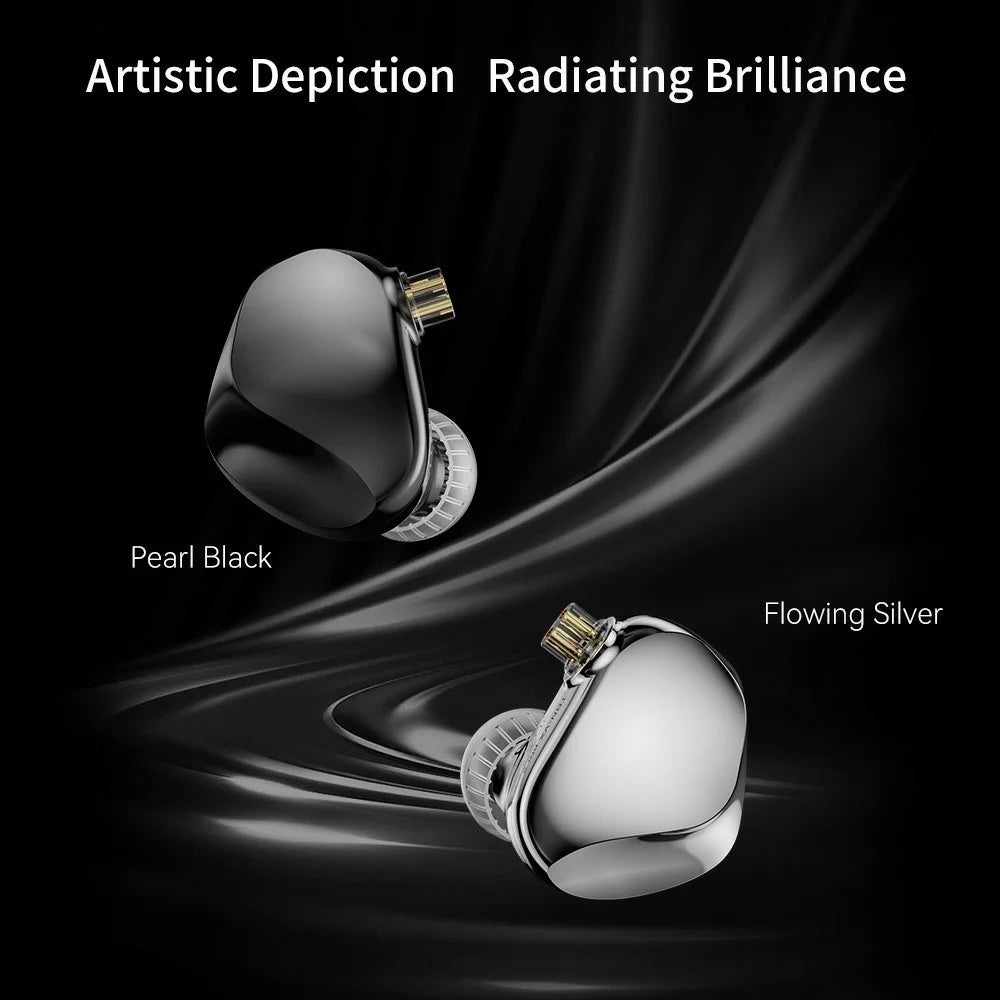 TRN VX Pro+ 3.5mm Detachable Wired In-Ear Earphone 9-Unit HiFi Music Headset with Mic - Black - 5