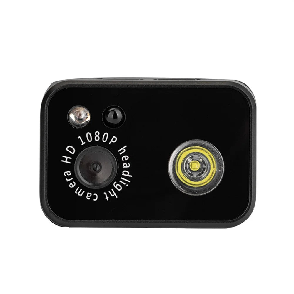 D7 Outdoor Portable HD Headlamp Camera 1080P Video Recording Smart Sensor LED Light - 2