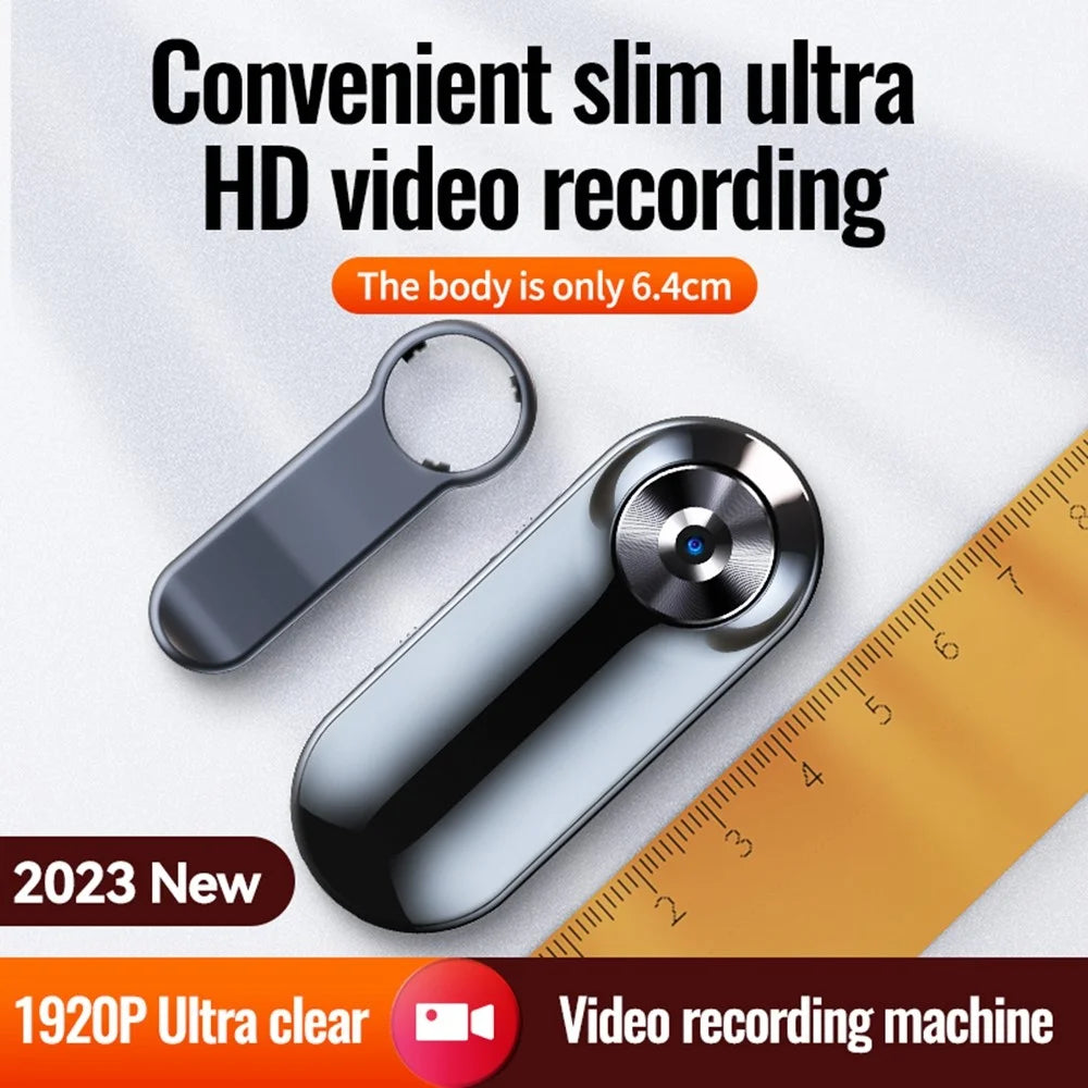 C20 1920x1080P Mini Body Camera Back Clip Bodycam Noise Reduction Voice Recorder with 64G TF Card - 5