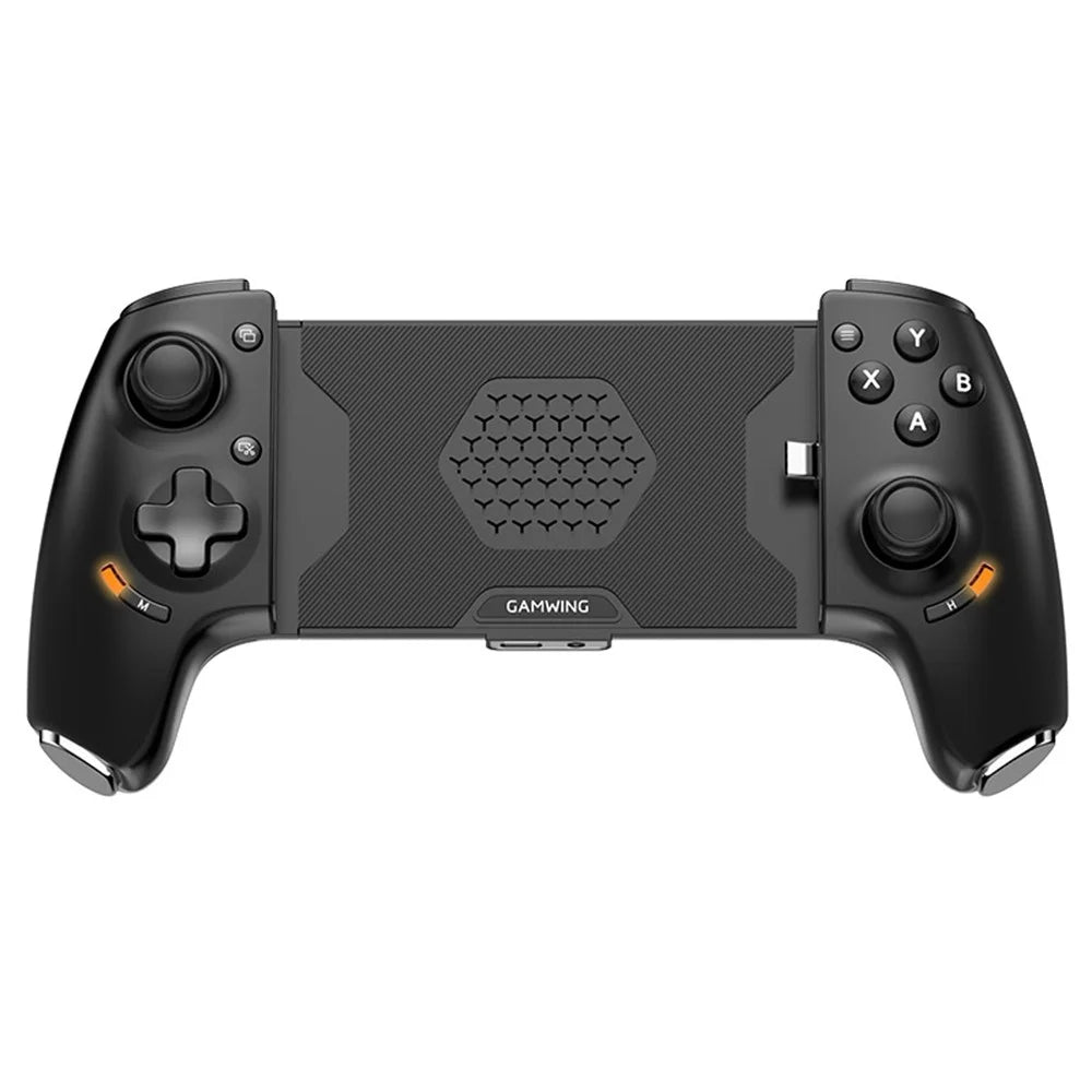 GAMWING Aobing Max Bluetooth-Compatible / Type C Wired Dual Mode Expandable Grip Mobile Game Controller - Black - 2