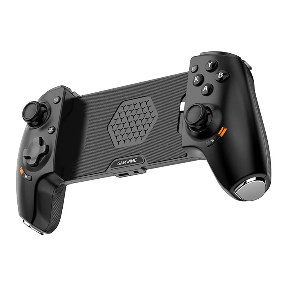 GAMWING Aobing Max Bluetooth-Compatible / Type C Wired Dual Mode Expandable Grip Mobile Game Controller - Black - 3