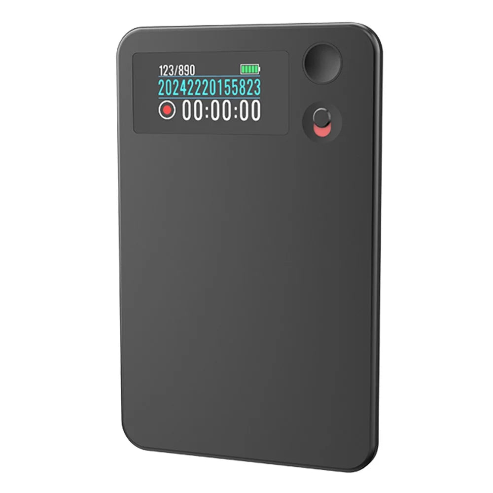 A3P 64GB AI Voice Recorder with Screen Smart Translation Voice Recorder APP Control - 1