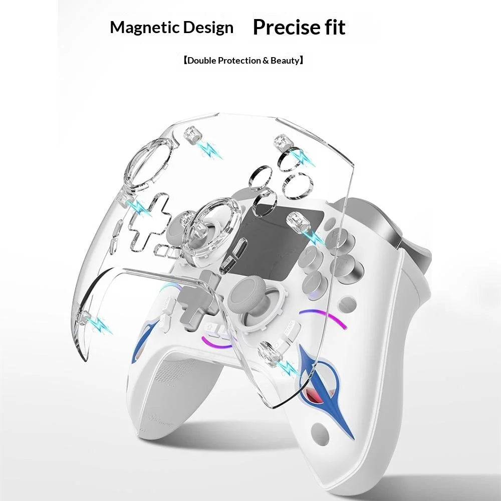 HS-AD220 Multi-Function Game Controller Screen Display Wireless Gamepad for PC / PS4 / N-Switch / Android / iOS - 4