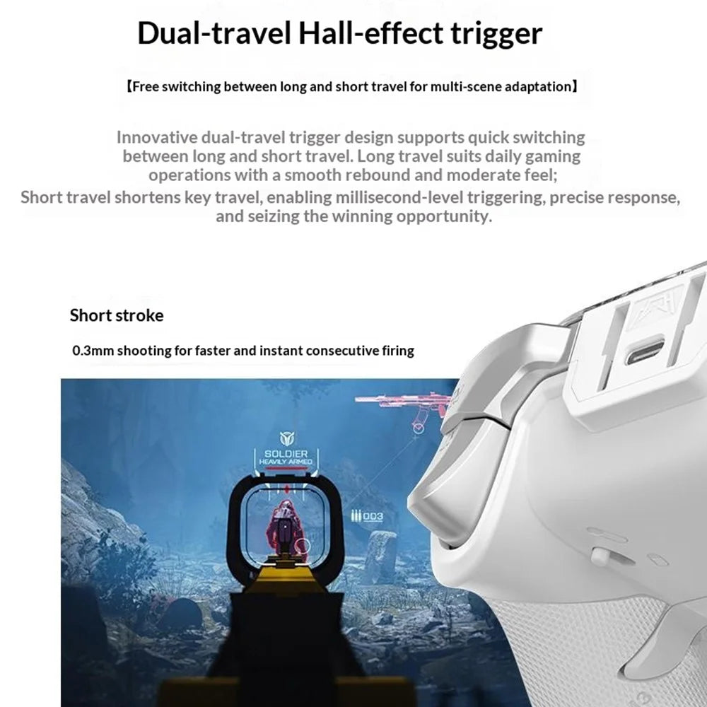 HS-AD220 Multi-Function Game Controller Screen Display Wireless Gamepad for PC / PS4 / N-Switch / Android / iOS - 6