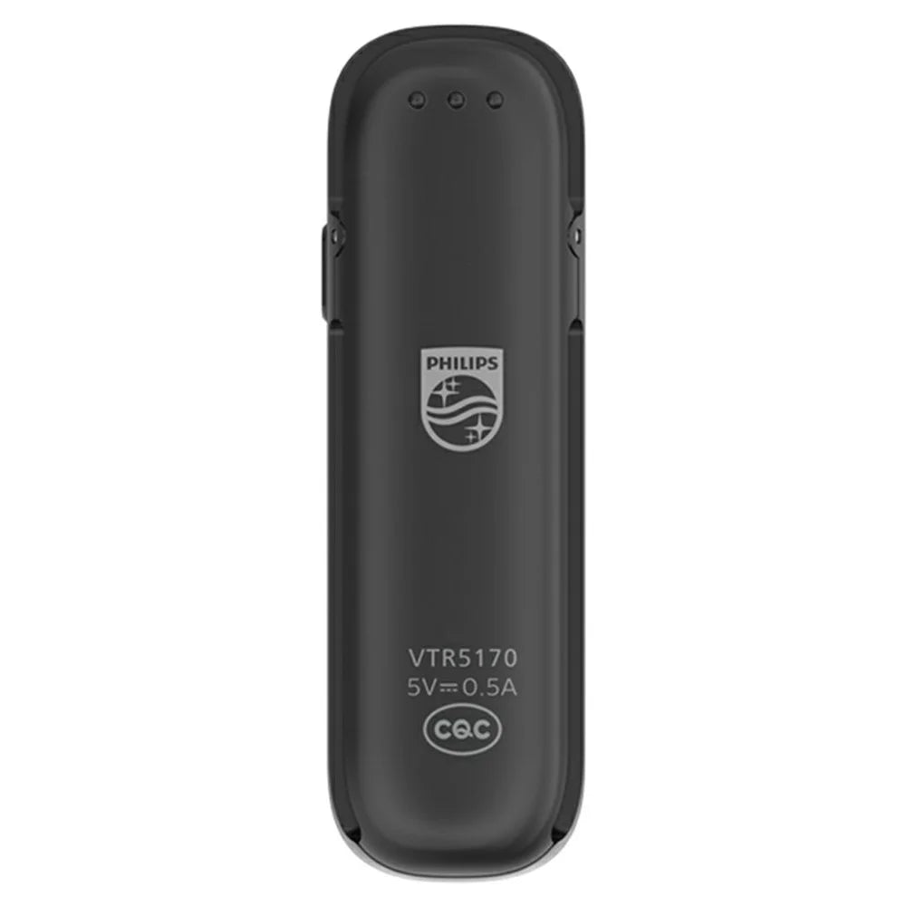 PHILIPS VTR5170 64GB Voice Recorder HD Noise Cancelling Audio Digital Recording Device for Meeting - Black - 2