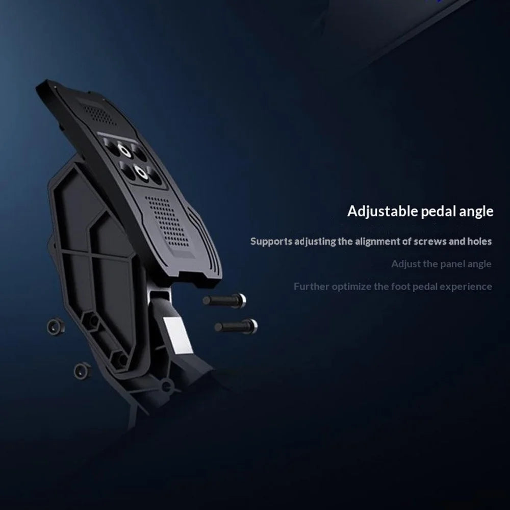 PXN V99 Force Feedback Racing Wheel 300mm Gaming Simulator 3.2Nm Torque for PC PS4 ETS2 - Black - 5