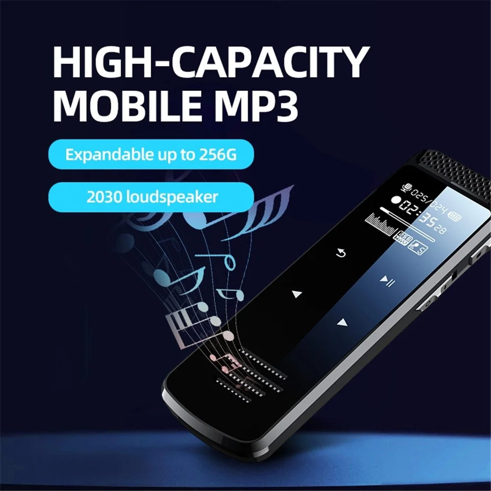 Q55 32GB Noise Reduction Audio Recorder Dual-Mic HD Voice Activated Sound Recorder for Lectures Meetings Classes - 2