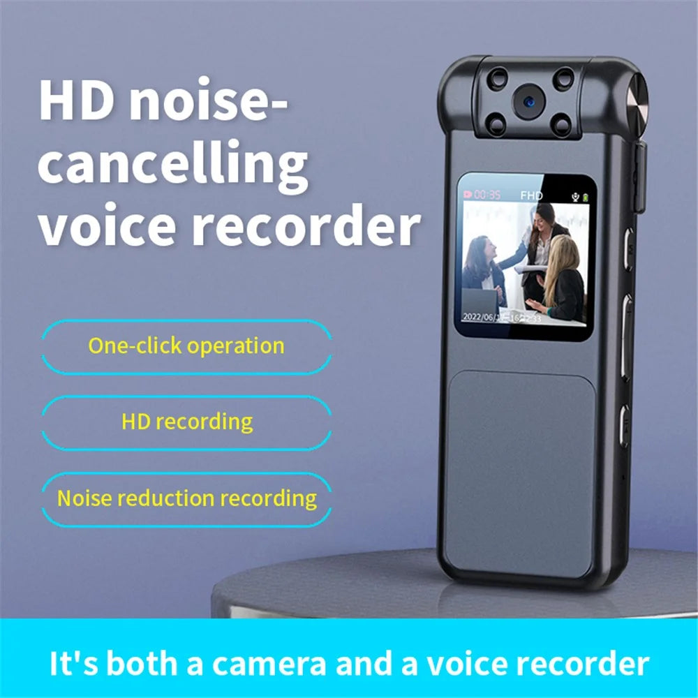 V18 8GB 1080P HD Camera Video Recorder with Clip, Night Version Motion Detection Recording Cam - 3