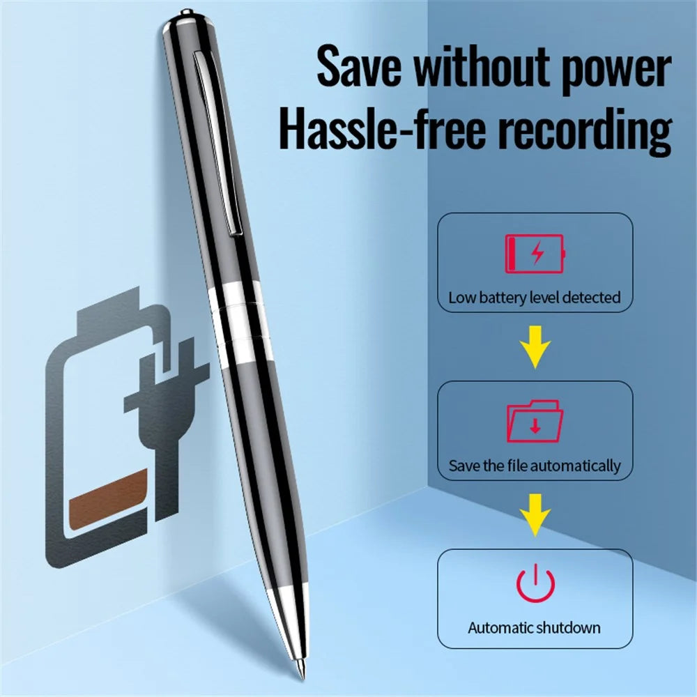Q91 32GB Digital Voice Recorder Pen MP3 Player U Disk Rechargeable Audio Recording Pen - 7