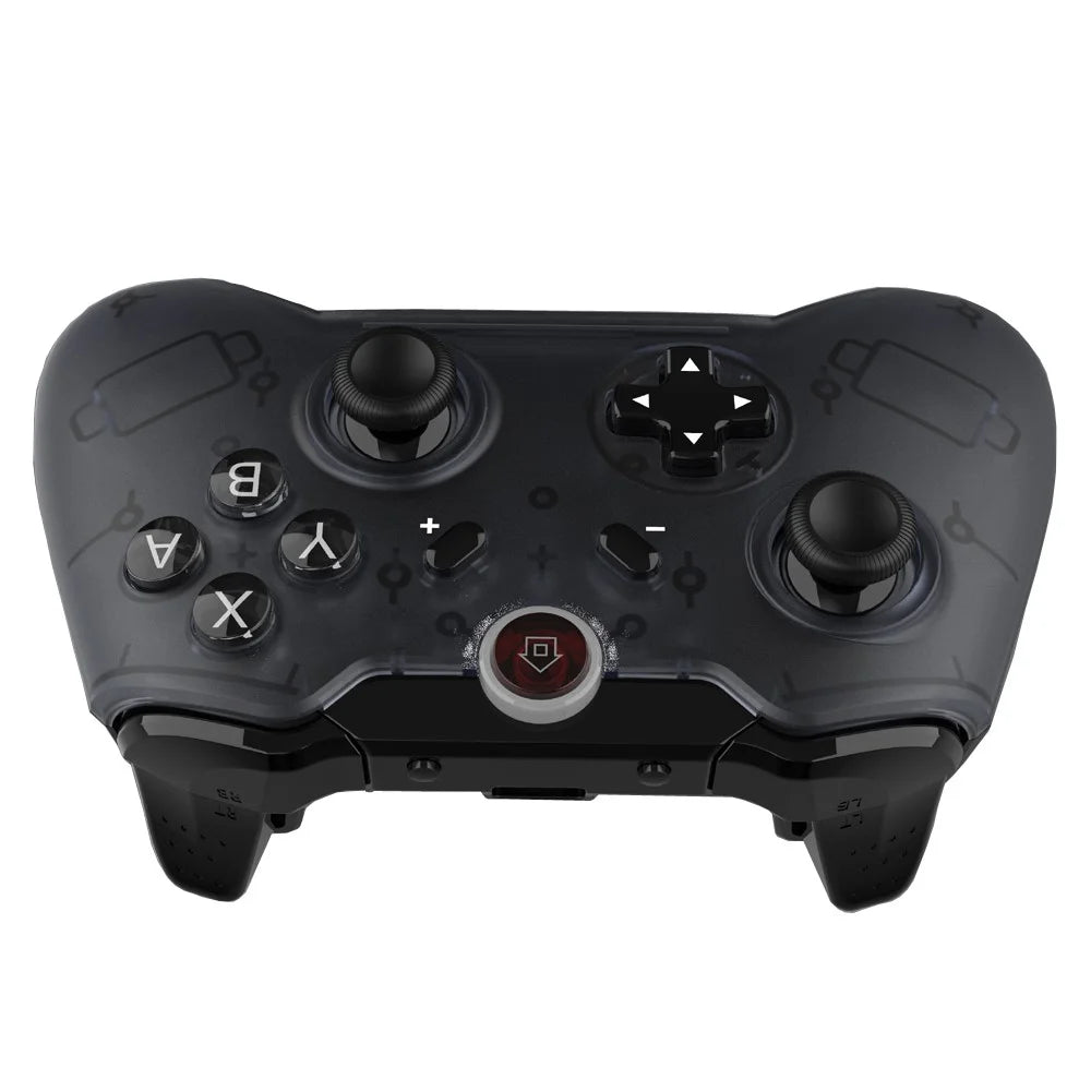 SWH PRO 8575-Switch Translucent Frosted Case Wireless Gamepad for Nintendo Switch Game Console Bluetooth-compatible Controller - 5