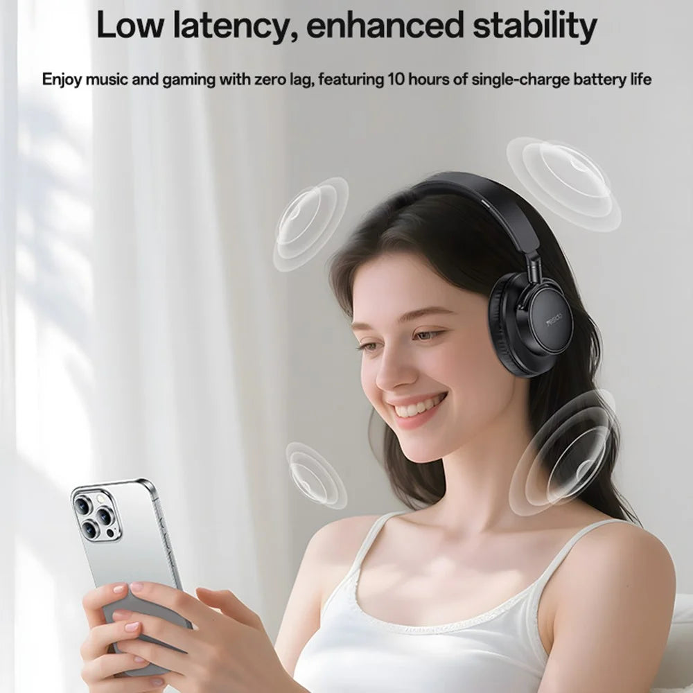 YESIDO EP12 Over-Ear Bluetooth-Compatible Headphones Zero-Pressure Comfort Wired / Wireless Dual Mode - 5