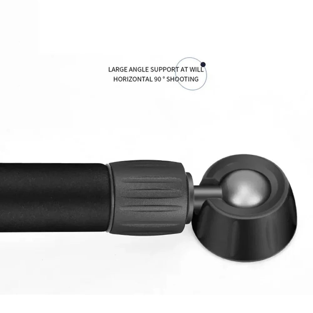 QZSD Q116 Telescopic Phone Camera Holder Selfie Stick Tripod Desktop Floor Stand Live Streaming Bracket - 5
