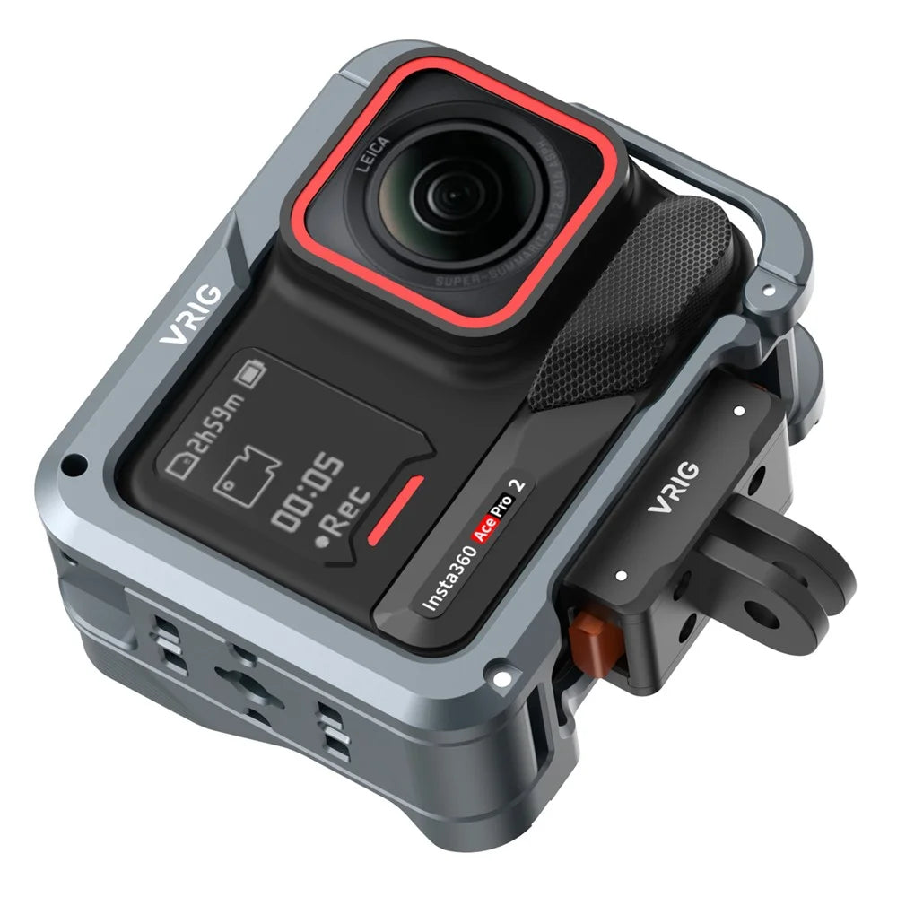 VRIG GA-06 For Insta360 Ace / Ace Pro / Ace Pro 2 Quick Release Metal Cage Full Protection Camera Cover - 5