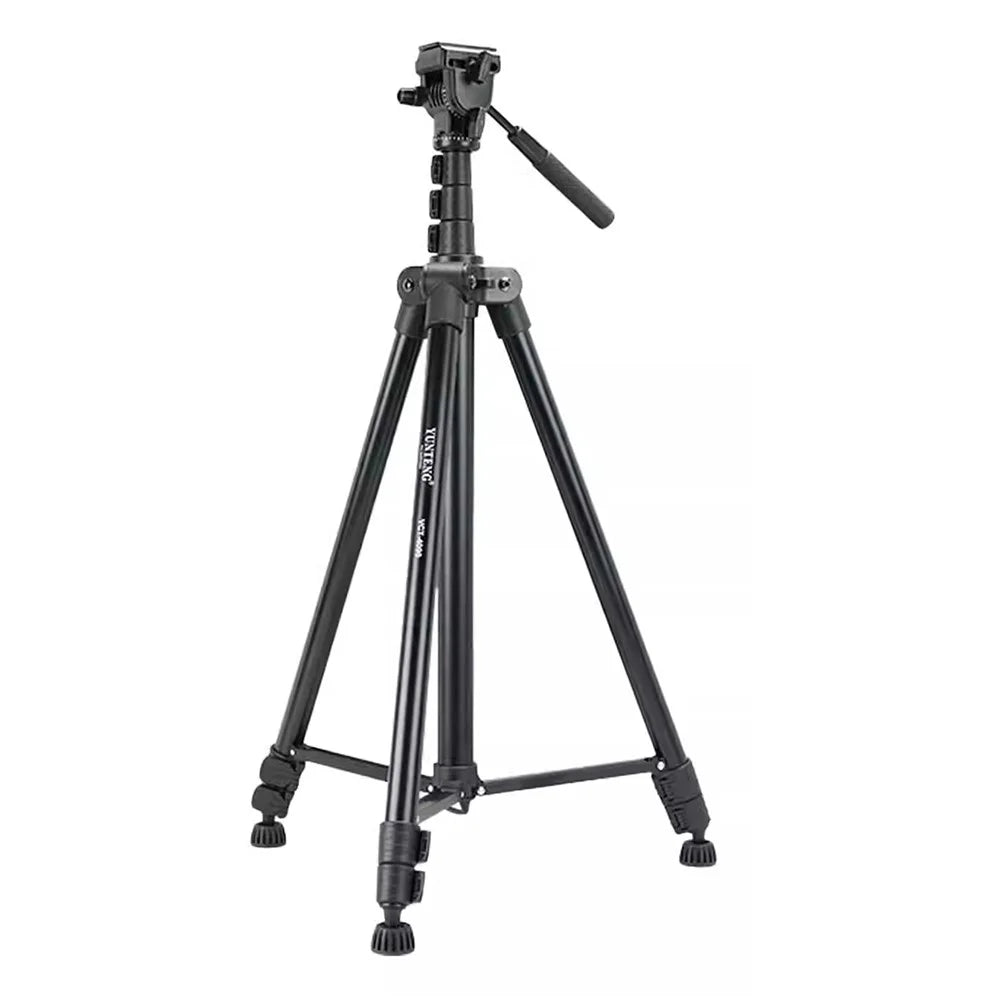 YUNTENG VCT-4000 400cm Extended Professional Camera Tripod Overhead Shooring Hydraulic Damping Head Tripod Stand for DSLR Phone Video - 1