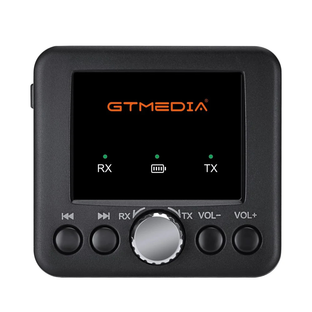 GTMEDIA RT05 2 in 1 Bluetooth-compatible 5.0 Receiver Transmitter Audio Adapter for Phone / Tablet / Car / Computer - 4