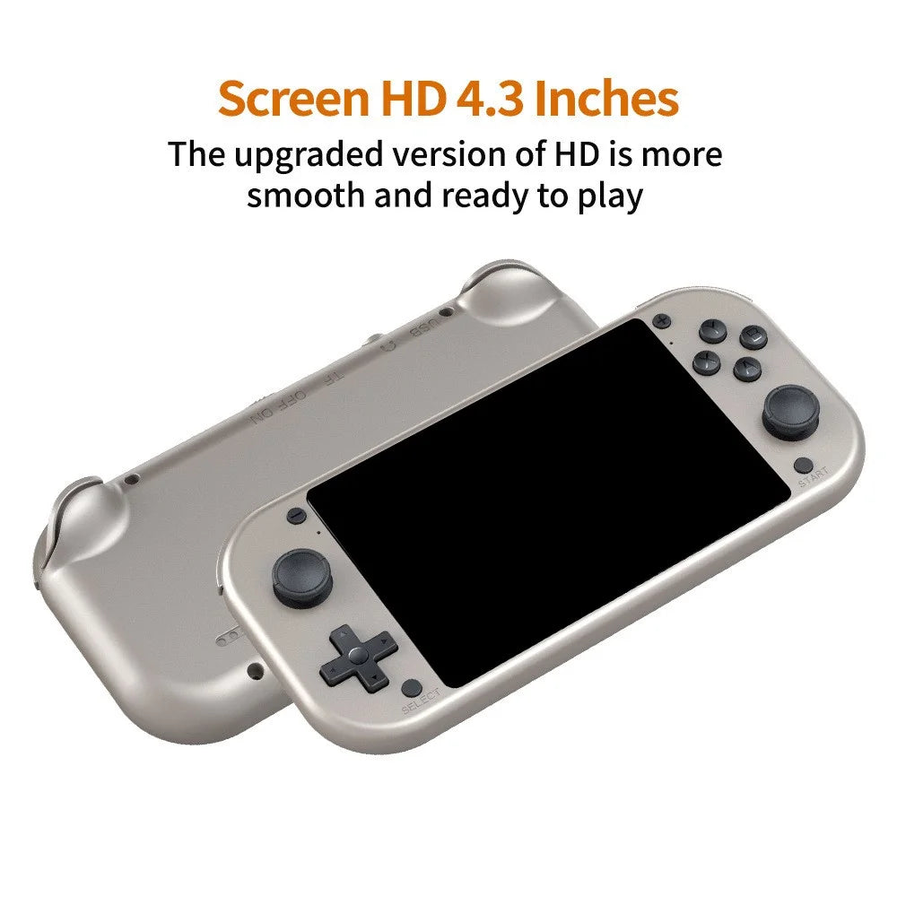 M17 4.3 Inch Screen Handheld Video Game Console 3D Arcade Emulator Controller with 128G Memory - 4