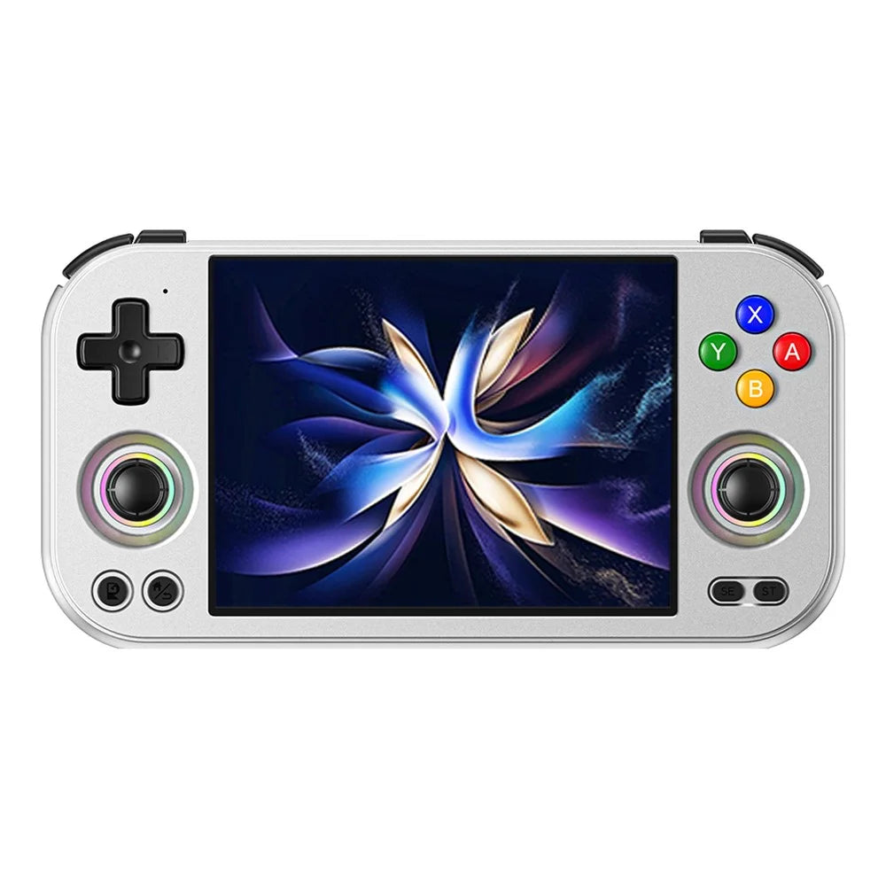 ANBERNIC RG477M 12G+256G Android 14 4.7 Inch LTPS Incell Screen Retro Handheld Game Console - Silver - 1