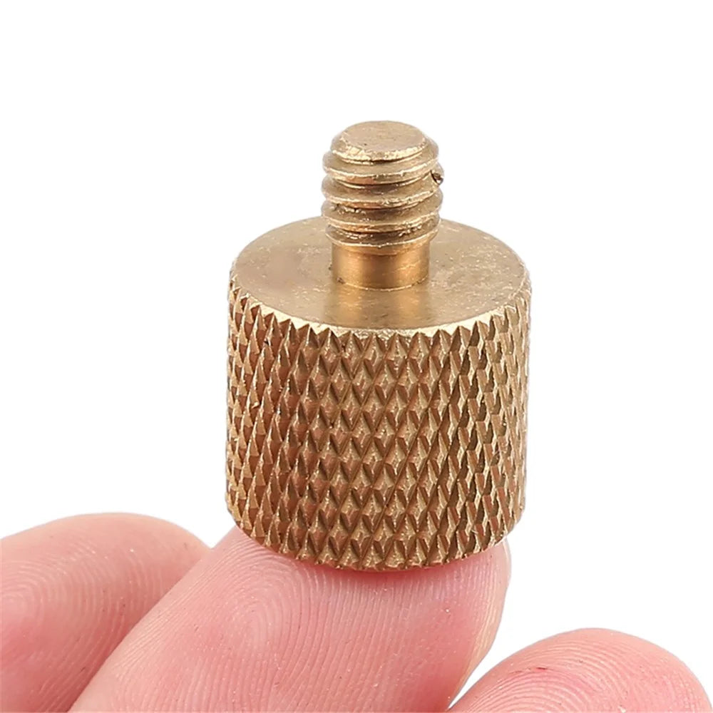 Camera 3/8 inch Female to 1/4 inch Male Tripod Thread Screw Adapter Accessories Reducer - 3