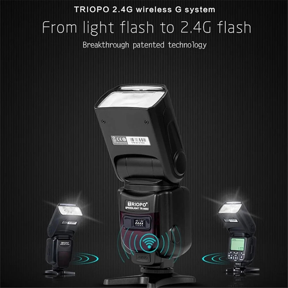 TRIOPO TR-950 II Flash Light Speedlite Flash Trigger for Shooting Photography - 4