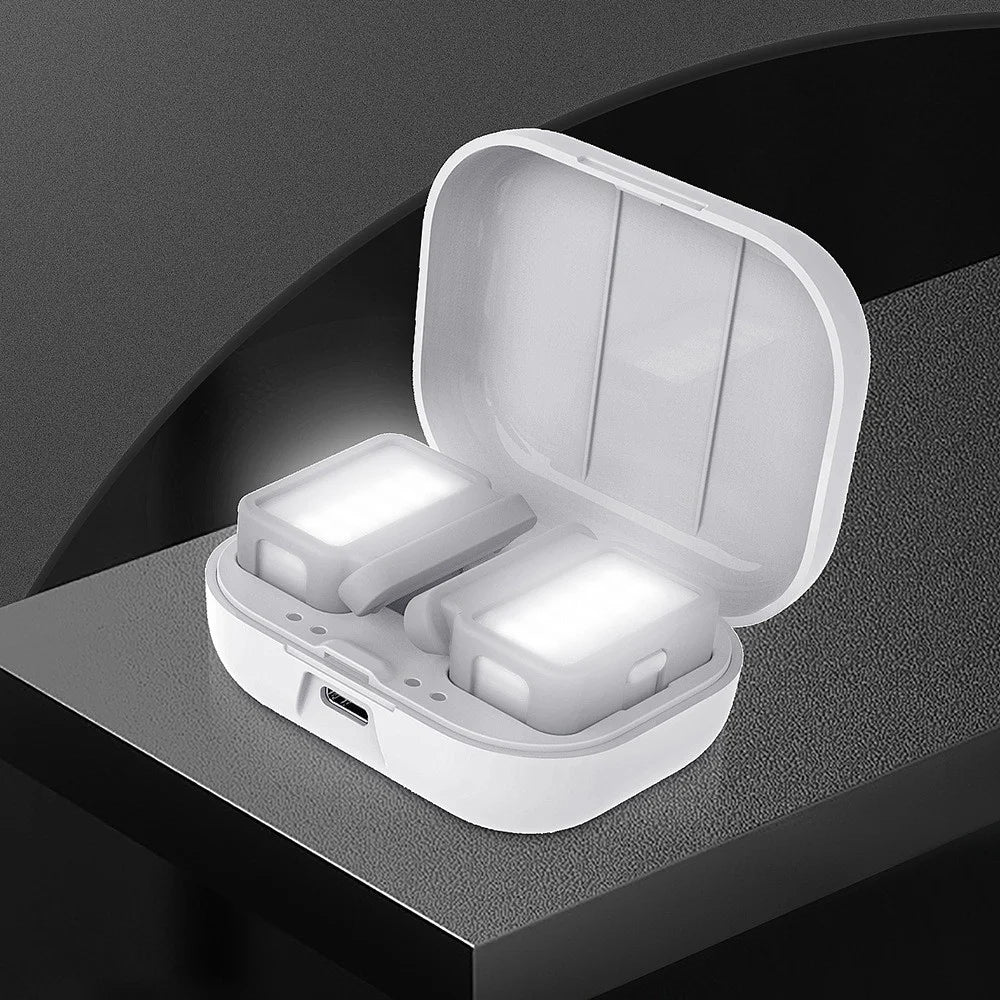 SUNNYLIFE L375 for DJI OM 5/4/SE Gimbal Handheld Stabilizer Two-way Fill Light Vlog Video Recording LED Lamp with Charging Case - 6