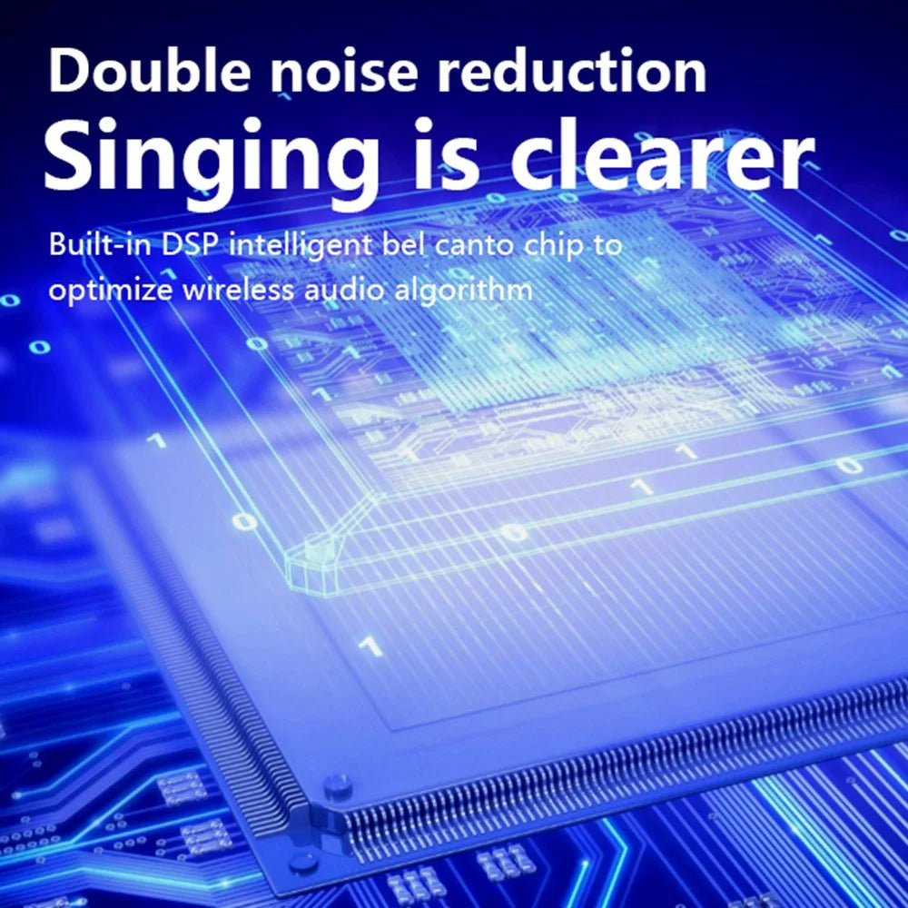 T97 Kids K Song Bluetooth-compatible Speaker with Dual Wireless Microphone Family Party Singing Song Device - Purple - 4