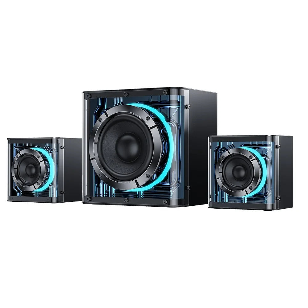 YESIDO YSW41 2.1 Channel RGB Bluetooth-Compatible Speaker 40W Rich Bass Immersive Sound AUX / USB Playback - EU Plug - 1
