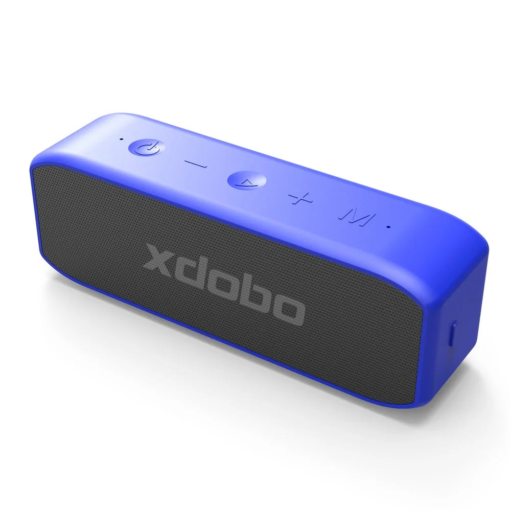 Wing 2020 Bluetooth-compatible Speaker IPX7 Waterproof 20W Portable Outdoor Subwoofer Speaker - Blue - 6