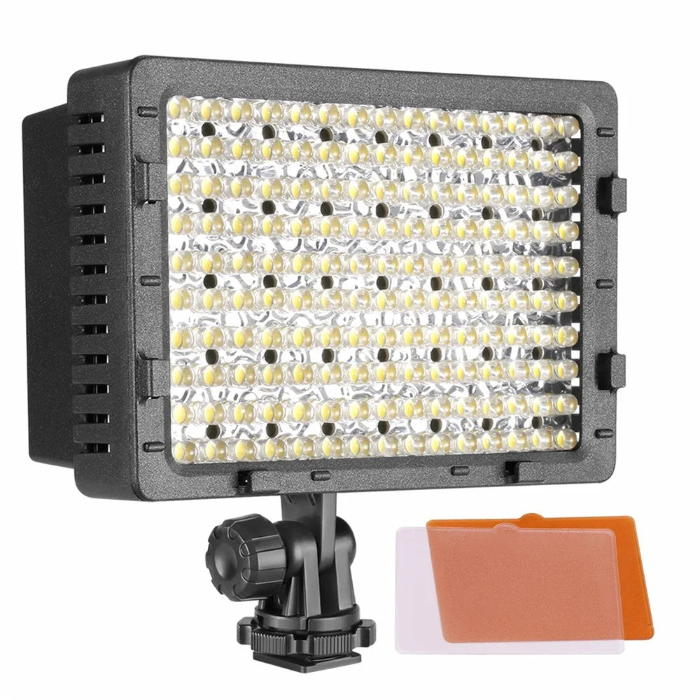 NEEWER CN-160 Dimmable 160-LED Ultra High Power Panel Digital Camera / Camcorder Video Light - 1