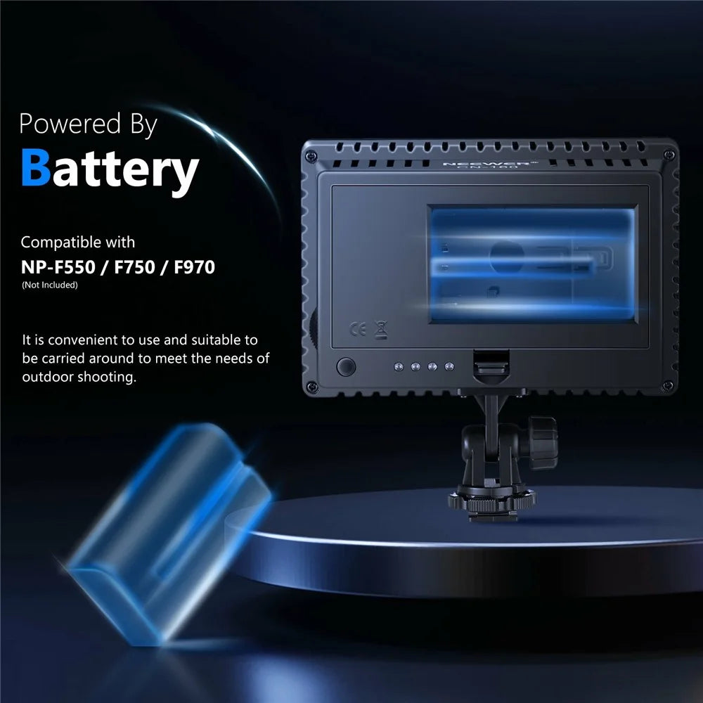 NEEWER CN-160 Dimmable 160-LED Ultra High Power Panel Digital Camera / Camcorder Video Light - 2