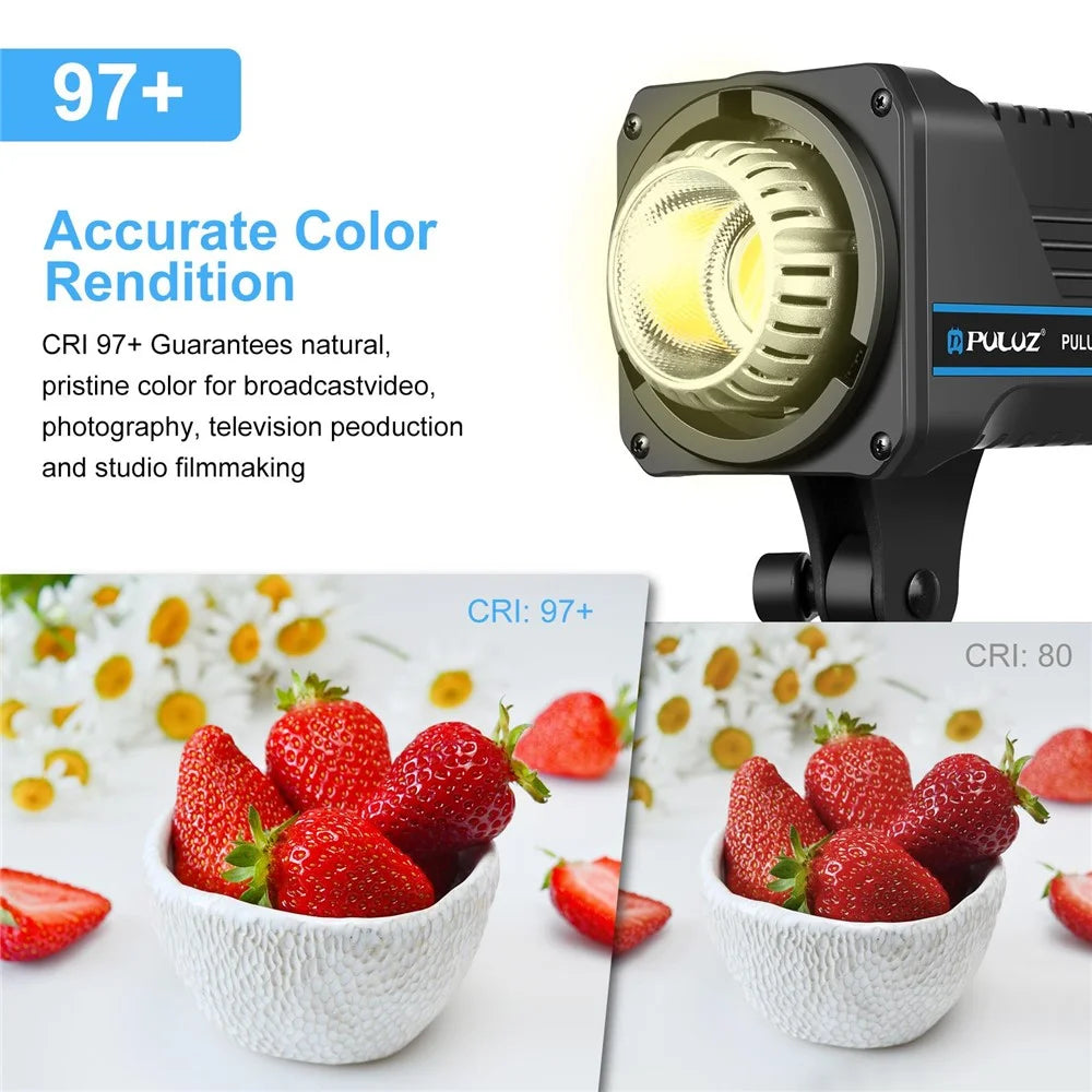 PULUZ PKT3111 3200K-5600K LED Studio Light with Softbox Photography Kit Set - AU Plug - 7