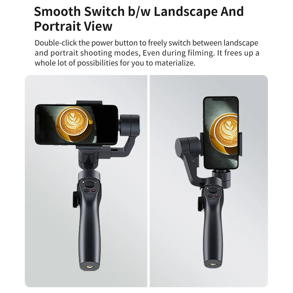 XIAOMIYOUPIN FUNSNAP Capture 2s Gimbal Stabilizer Portable 3-Axis Phone Gimbal Selfie Stick Tripod - 2