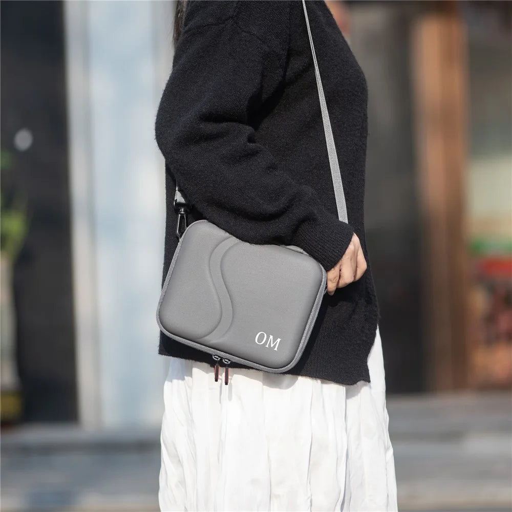 STARTRC For DJI Osmo Mobile 7 / 7 Pro Portable Travel Carrying Case PU Crossbody Bag - 4