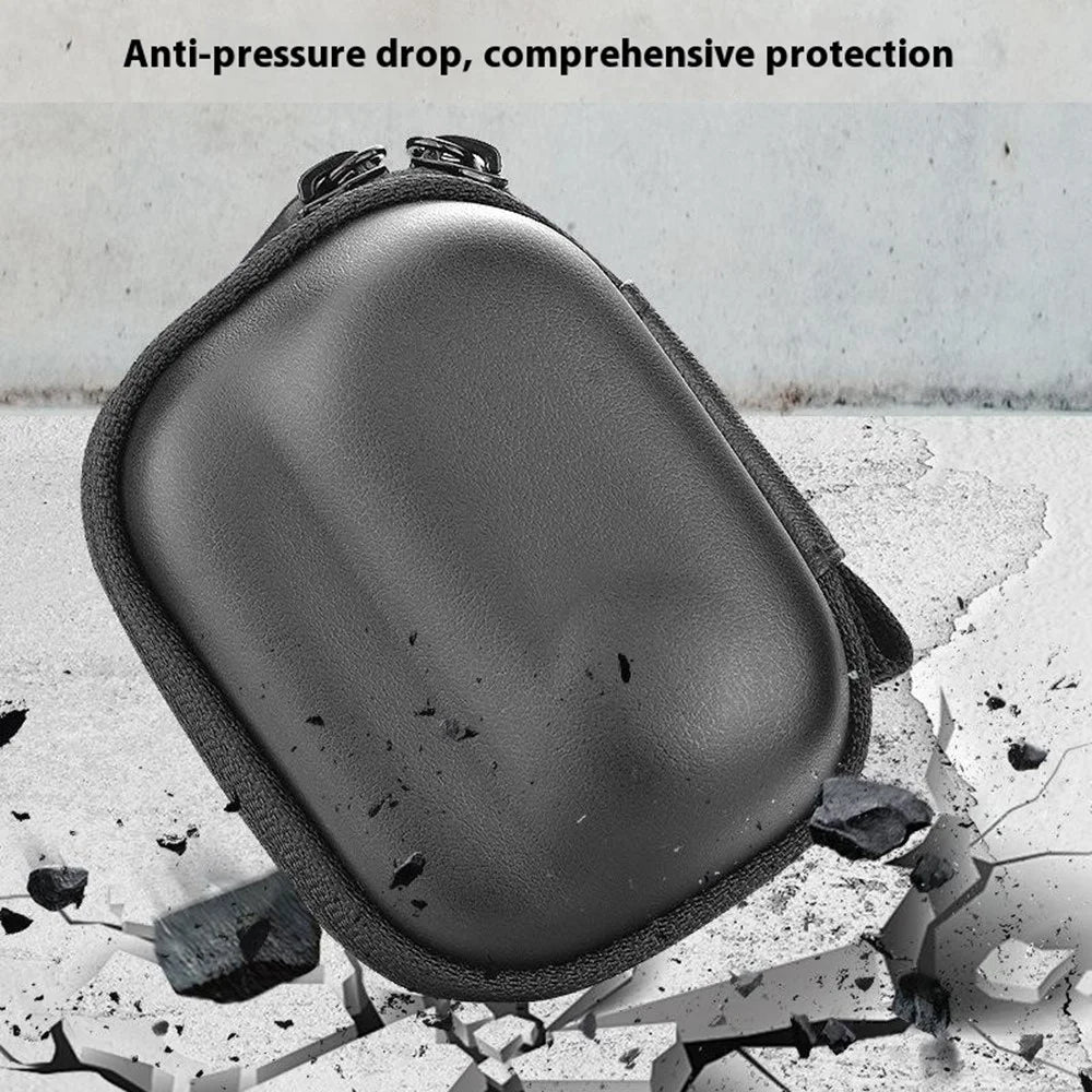 BRDRC For Insta360 GO 3S / GO 3 Storage Bag Camera Protection Case with Hanging Buckle - Black - 7
