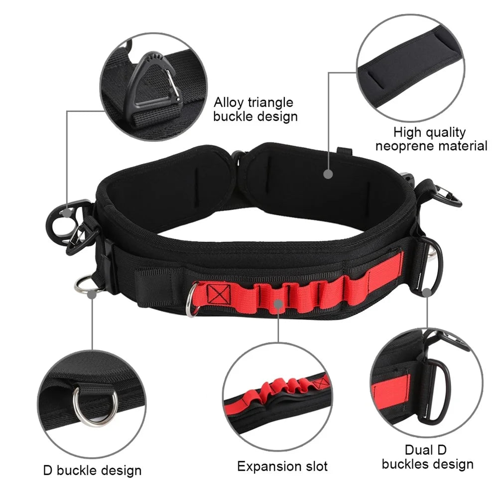 PULUZ PKT3060 2 in 1 Camera Straps Kit PU234 Waist Belt + PU6002 Double Shoulder Strap for SLR / DSLR Cameras - 4
