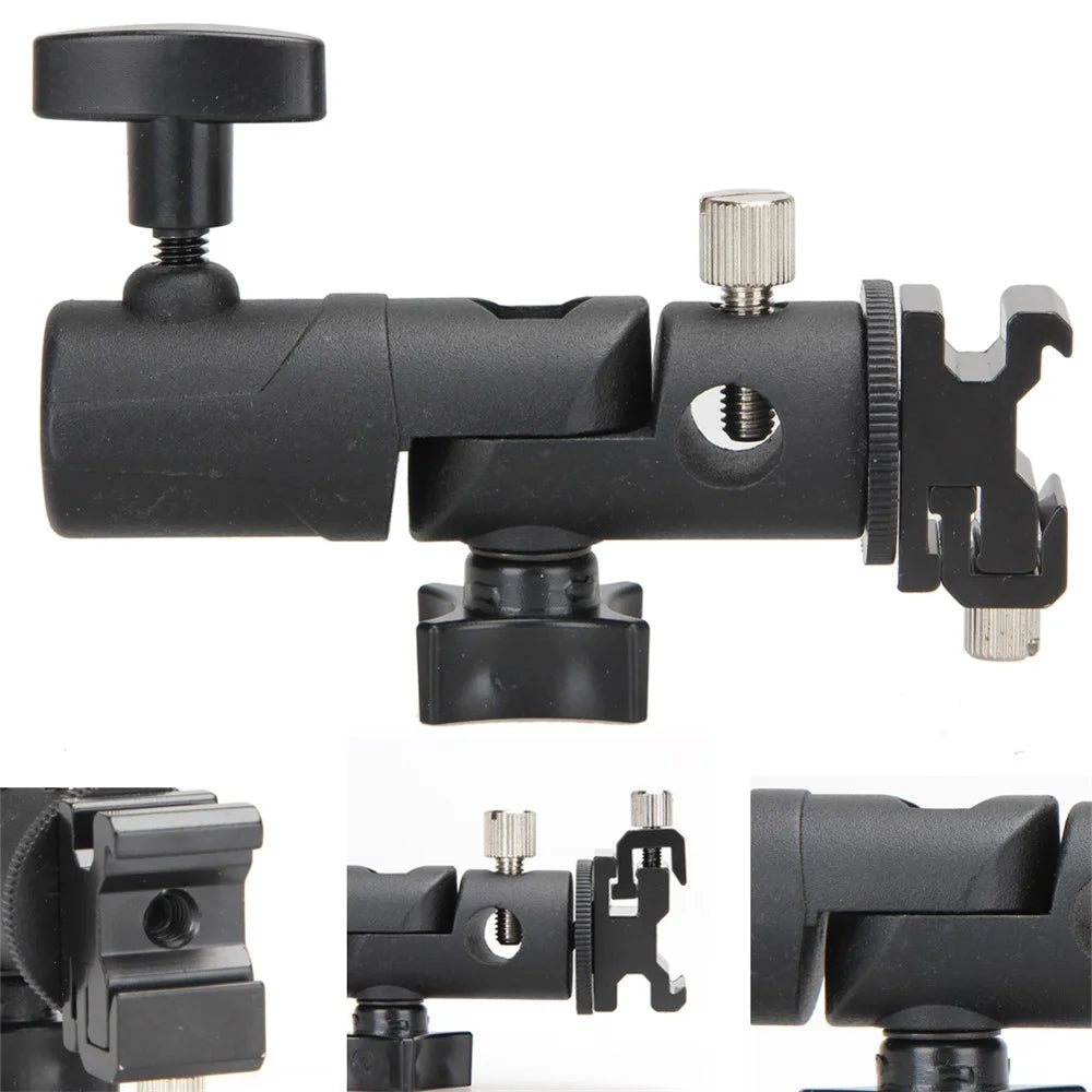 Metal Flash Universal Picture Taking Lamp Holder Bracket - 4