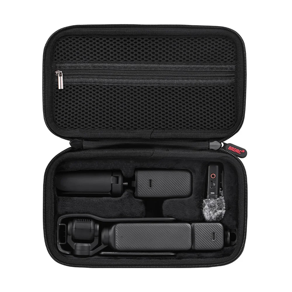 BRDRC For DJI Osmo Pocket 3 Vlogging Camera Storage Bag Hard Shell Waterproof Nylon Carrying Case - 2
