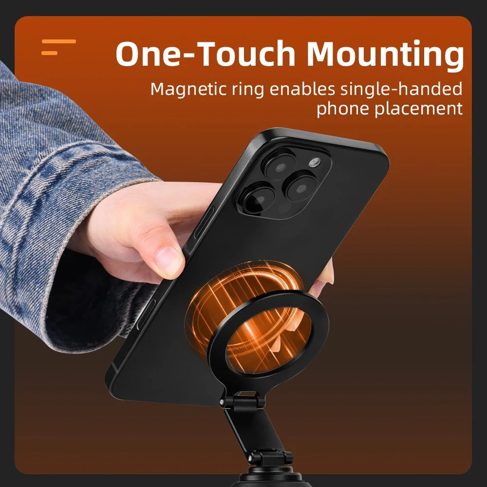 FLYMILE Magnetic Holder Flexible Octopus Tripod with 1 / 4 Interface for Sports Camera / Mobile Phone - 7