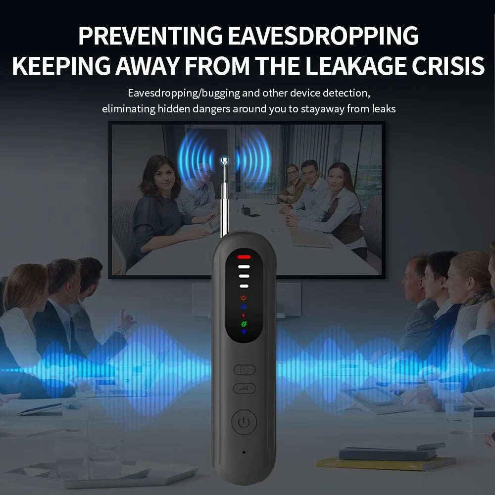 T06 Hidden Camera Detector IR Wireless Scanner for Hotels Anti Spy Device Multifunctional Detector GPS WiFi Finder - 5