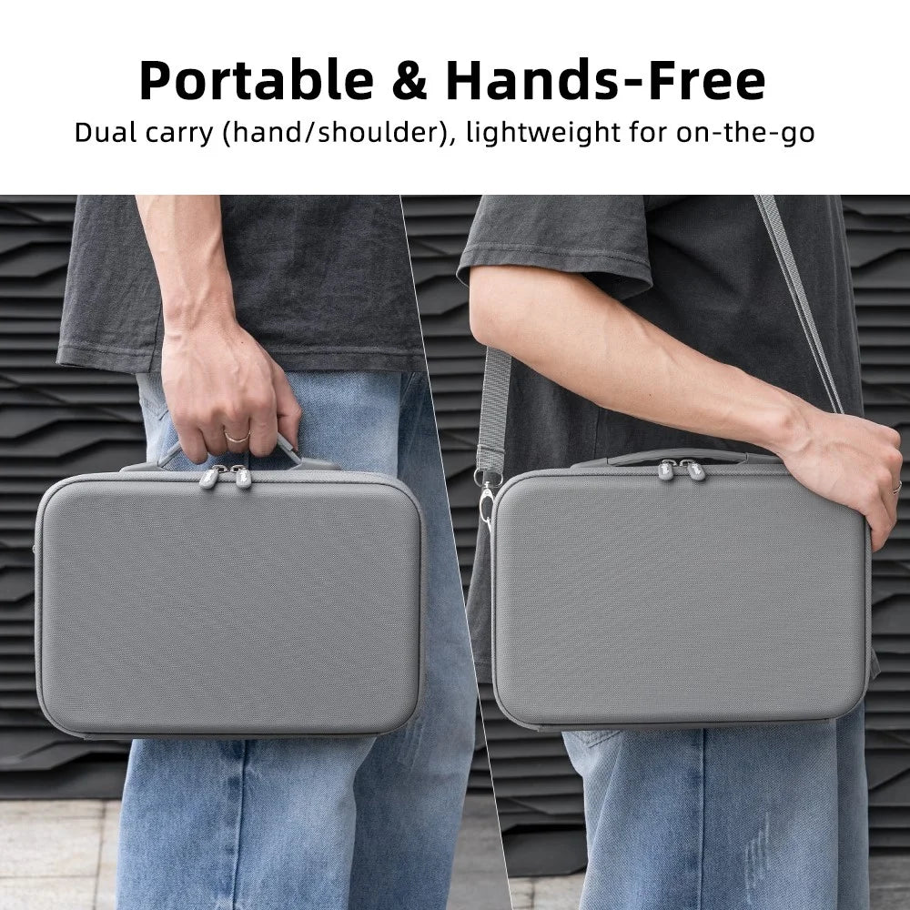 FLYMILE For Insta360 X5 Portable Storage Bag Shockproof Waterproof Carry Case with Mesh Pockets - 3