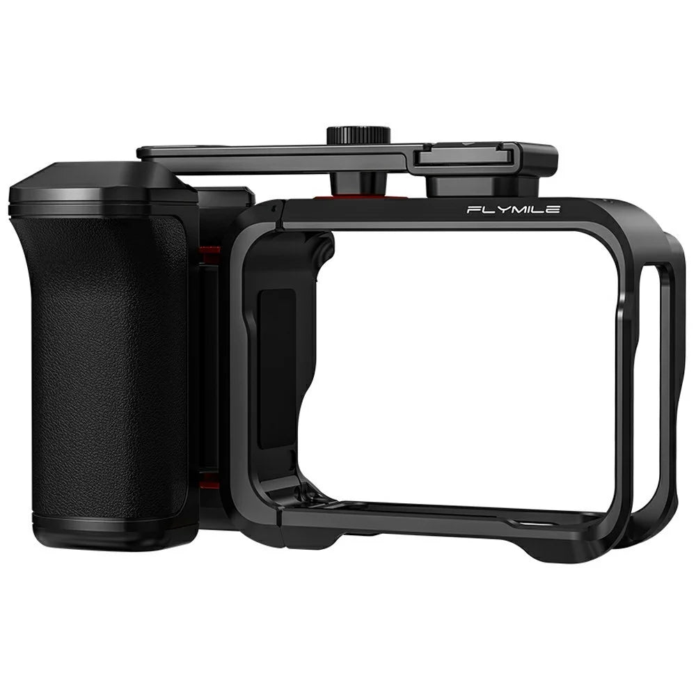 FLYMILE For Insta360 Ace Pro / Pro 2 Photography Handle Set Camera Grip Holder Plastic Cage Kit with Adjustable Shutter - 1