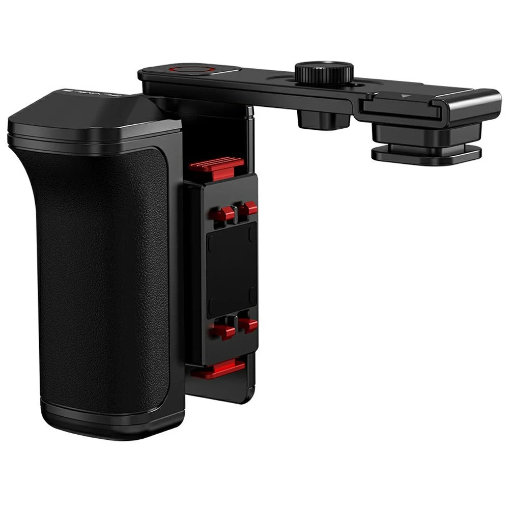 FLYMILE For Insta360 Ace Pro / Pro 2 Photography Handle Set Camera Grip Holder Plastic Cage Kit with Adjustable Shutter - 4