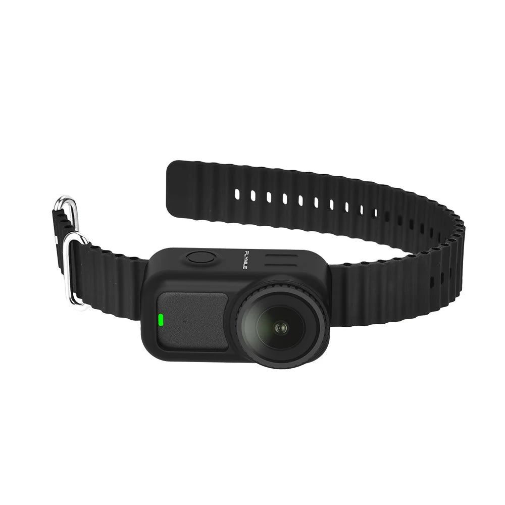 FLYMILE For DJI Osmo Nano Expansion Strap Adjustable Silicone Wristband - Black - 2